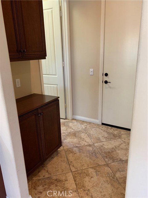 entry area to garage and laundry room