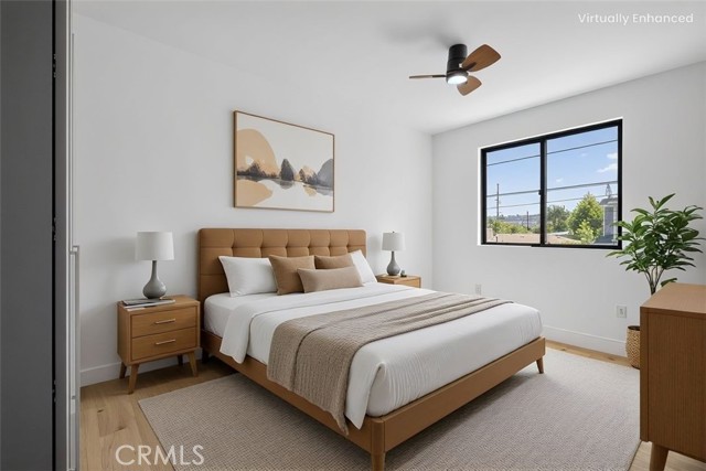 ADU bedroom 2 virtually staged