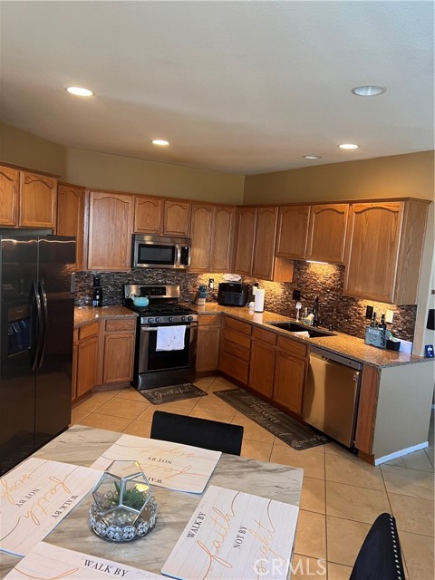 kitchen view off den
