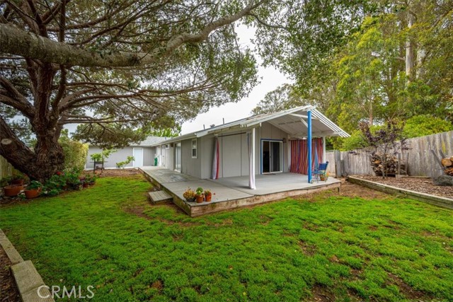 This large lot offers lots of room for gardening