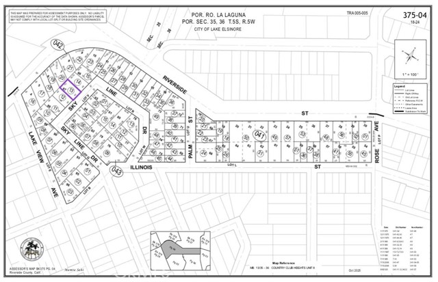 Detail Gallery Image 2 of 2 For 0 Grand, Lake Elsinore,  CA 92530 - – Beds | – Baths