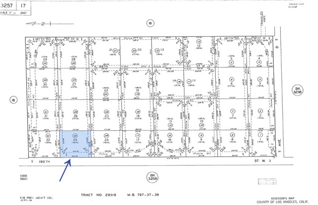 0 190 St West & Ave C10, Fairmont, California 93536, ,Land,For Sale,0 190 St West & Ave C10,CRSR22109720