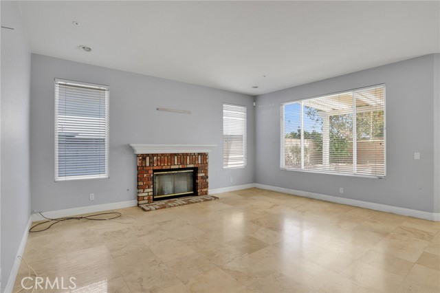 Family Room With Fireplace