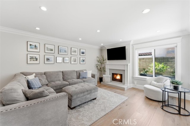 Living Room. Fake/Virtual Fire in the Fireplace Living Room. Fake/Virtual Fire in the Fireplace