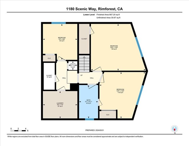 Detail Gallery Image 19 of 19 For 1180 Scenic Way, Rimforest,  CA 92378 - 3 Beds | 2 Baths