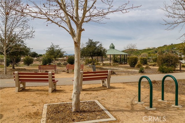 Benches to rest at Park