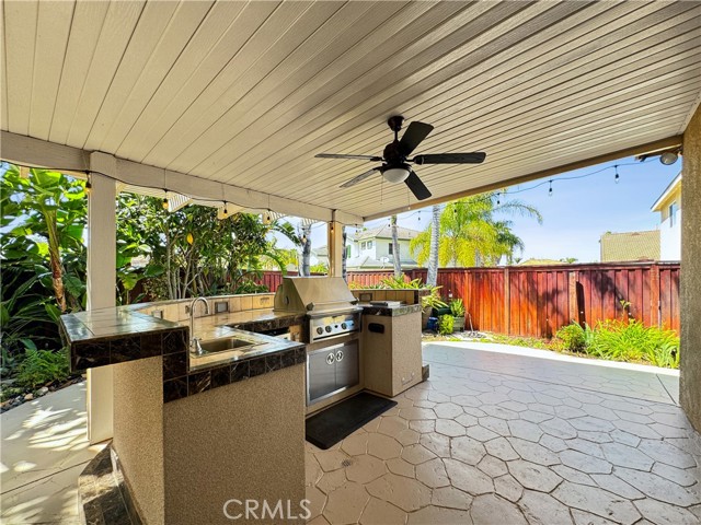 Outdoor kitchen and BBQ