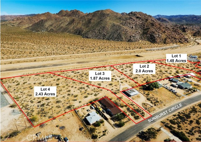 61959 Sunburst Circle, Joshua Tree, California 92252, ,Land,For Sale,61959 Sunburst Circle,CRJT23193354