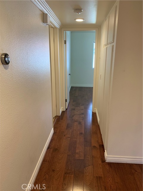 Entryway view towards Bedroom