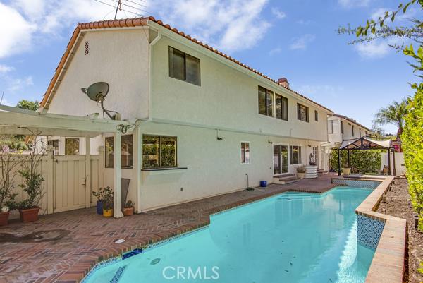 Beautiful brick patio and nice pool