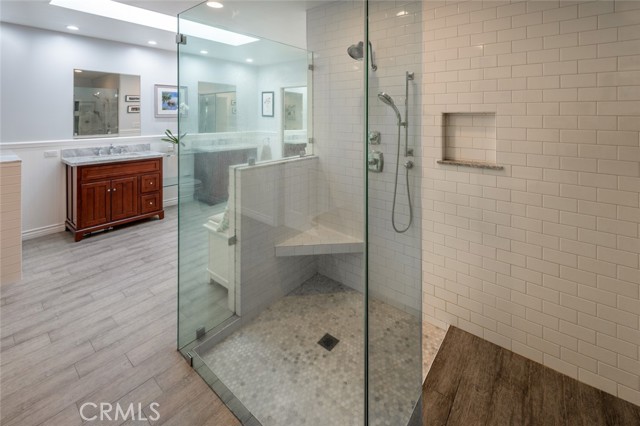 Master bath shower