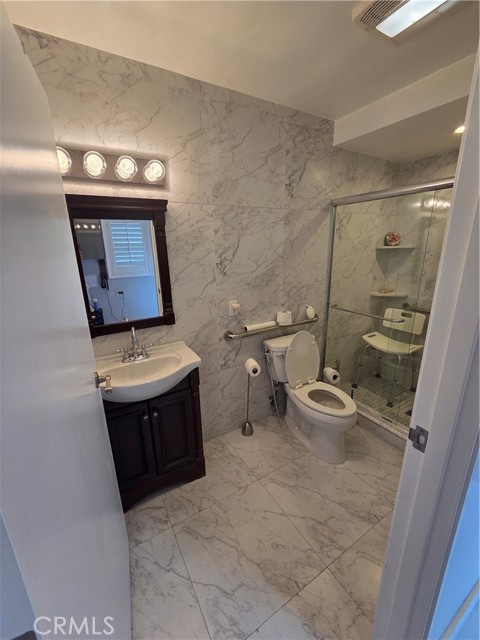 Additional full bathroom.