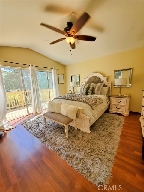 Master bedroom with golf course views.