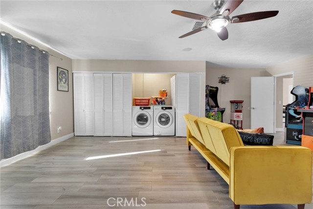 Game Room and Laundry Area