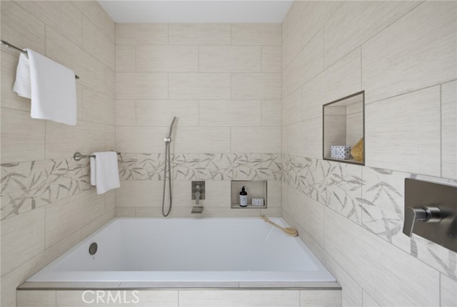 Primary Walk in shower with tub