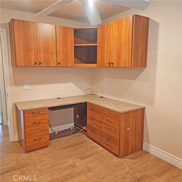 2nd bedroom view of built-in desk