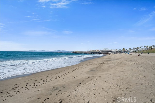 This beach is less than a mile a way. An easy bike ride!