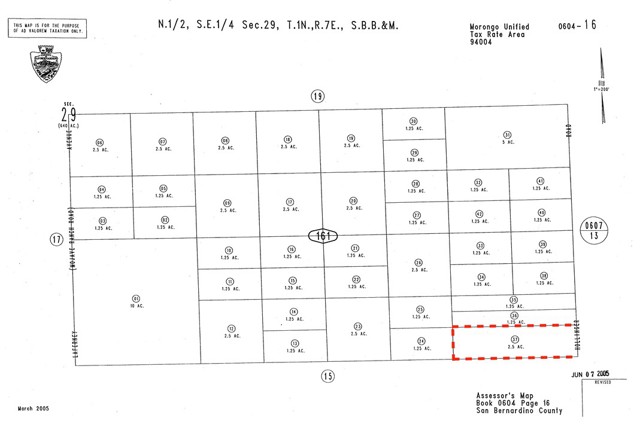 Detail Gallery Image 3 of 3 For 37 Sunever Ave, Joshua Tree,  CA 92252 - – Beds | – Baths