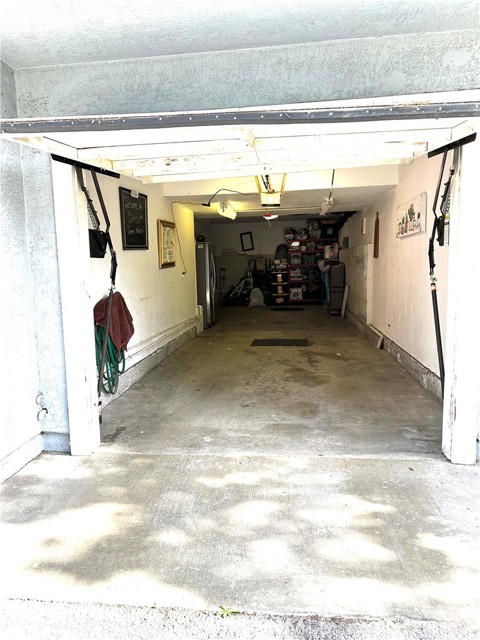 Garage interior view