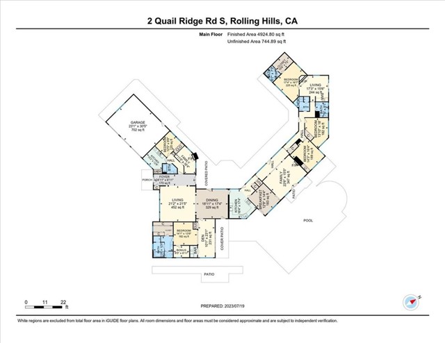 2 Quail Ridge SOUTH Road, Rolling Hills, California 90274, 6 Bedrooms Bedrooms, ,5 BathroomsBathrooms,Residential,Sold,Quail Ridge SOUTH,PV23139620