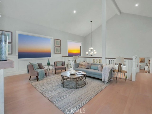 Living room with breathtaking views!