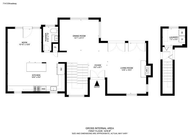 714 Broadway, Redondo Beach, California 90277, 3 Bedrooms Bedrooms, ,2 BathroomsBathrooms,Residential,Sold,Broadway,SB21207650