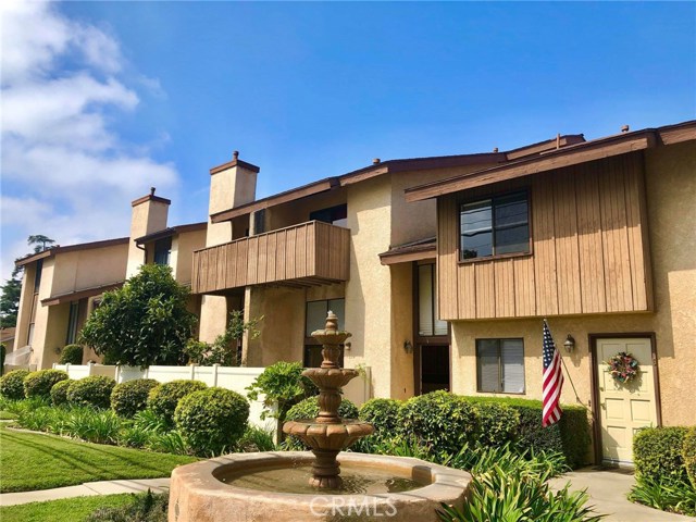 1231 S Golden West Avenue 4 Arcadia, California A well maintained spacious townhouse located in the heart of Arcadia, walking distance to 99 Ranch Market, Post Office, Pavilions, LA fitness, Restaurants, banks, and shopping stores. Bright and open living room with cathedral ceiling and gas fireplace, sliding door leading to a private patio for entertaining; Central A/C and heating system; Kitchen with tile floors and spacious eating area, large formal dining room uses as cozy family room; 1/2 bathroom on the lower level, all bedrooms at upper level; Master suite features his / hers closets and mountain view at balcony, 2 Good size bedrooms w/full bathroom; Attached direct access two-car garage with plenty of storage cabinets and laundry area; Gated community pool and spa, HOA trash and water included.