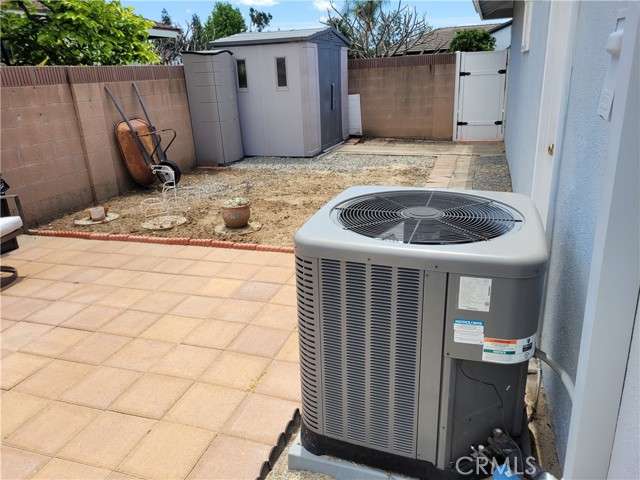 Newer A/C condenser.