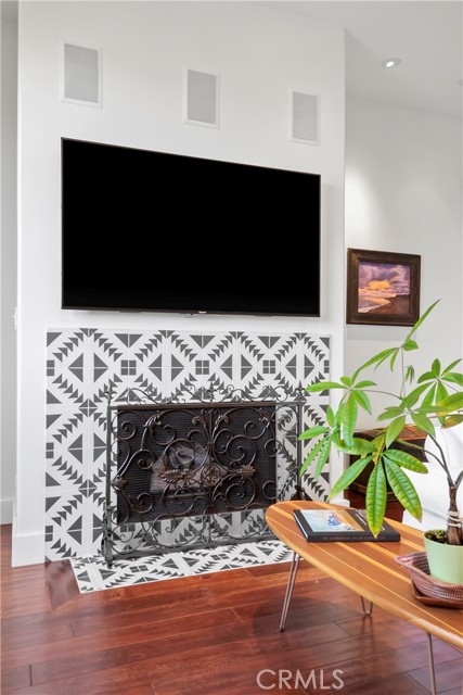 Fireplace in Formal Living Room