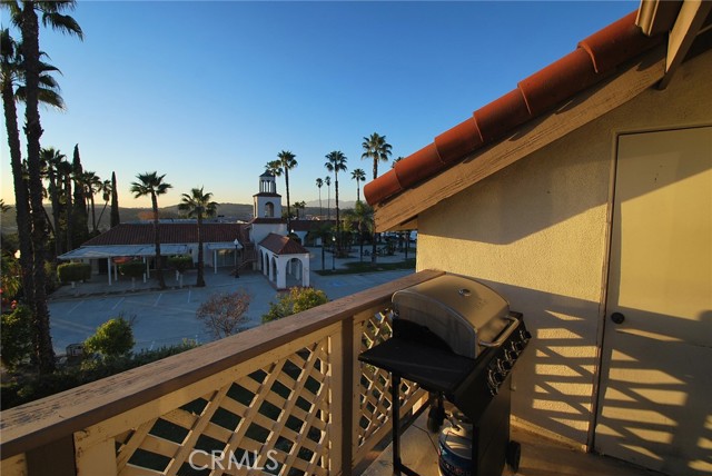 Master suite balcony view