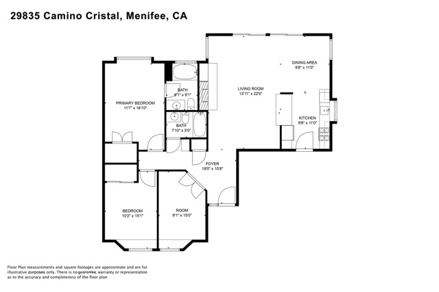 Detail Gallery Image 25 of 30 For 29835 Camino Cristal, Menifee,  CA 92584 - 3 Beds | 2 Baths