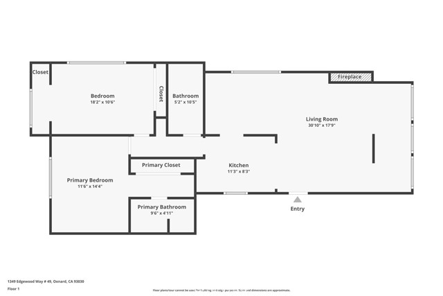 Detail Gallery Image 32 of 32 For 1349 Edgewood Way #49,  Oxnard,  CA 93030 - 2 Beds | 2 Baths