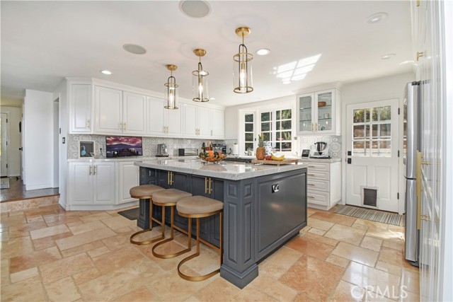 Large eat in kitchen island