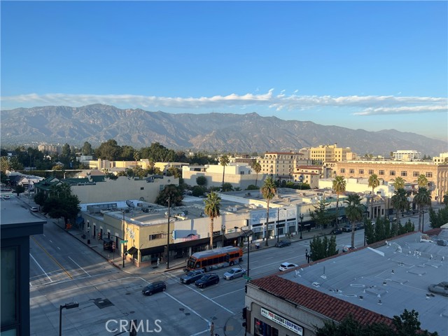 view from balcony