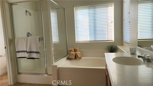 Soaking Tub and separate Shower