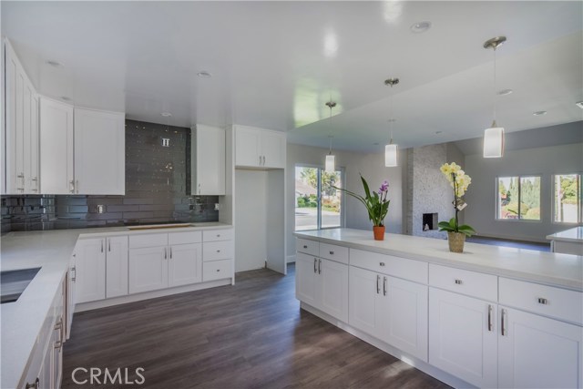 Another angle of kitchen connected to Living Room