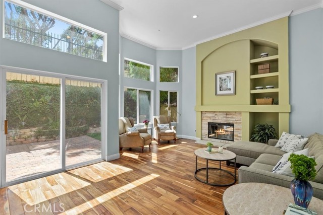 Formal Living Room with Patio access