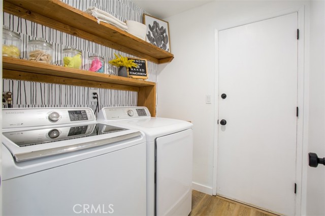 Indoor Laundry room