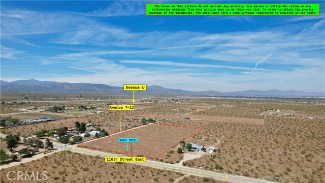 Detail Gallery Image 2 of 15 For 0 Corner of 116th Street East and Avenue T-12, Littlerock,  CA 93543 - – Beds | – Baths