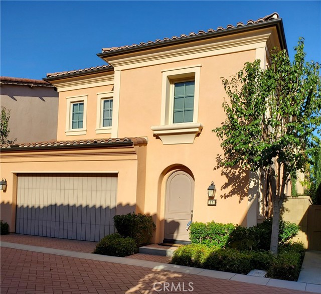 77 Bianco Irvine, California LOVELY LIGHT AND BRIGHT HOME IN THE PRESTIGEOUS GUARD GATED COMMUNITY OF LAGUNA ALTURA READY TO MOVE IN. GREAT ROOM WITH LARGE LIVING AREA AND SEPARATE DINING AREA . KITCHEN ISLAND. UPGRADED APLIANCES IN THE LARGE KITCHEN WITH LOTS OF WHITE CABINETS. GRANITE COUNTER TOPS. DOUBLE SINK. DESK AREA IN GREAT ROOM. REFRIGERATOR, WAHSER AND DRYER ALL INCLUDED. UPGRADED LARGE TILE ALL THROUGH DOWNSTAIRS. ALL BEDROOMS UPSTAIRS. MASTER SUITE WITH WALK-IN CLOSET AND DOUBLE SINKS. 2 GOOD SIZE SECONDARY BEDROOMS. UPSTAIRS LAUNDRY ROOM. 2 CAR ATTACHED GARAGE. NICE BACK PATIO FOR ENJOYING THE SUMMER EVENINGS. IRVINE UNIFIED IS AMONG THE TOP SCHOOL DISTRICTS IN THE NATION. COMMUNITY WITH PARKS, CHIDREN'S PLAY GROUNDS, POOL, BASKETBALL COURT, SITTING AREAS WITH BBQ'S. MINUTES TO LAGUNA BEACH, THE SOUTHERN CALIFORNIA RIVIERA. 3 MINUTES TO IRVINE SPECTRUM WITH ENTRTAINMENT AND SHOPPING. 10 MINS TO SOUTH COAST PLAZA WITH WORLD CLASS RESTAURANTS AND SHOPPING. CLOSE TO FWYS 405, 5, AND 133
