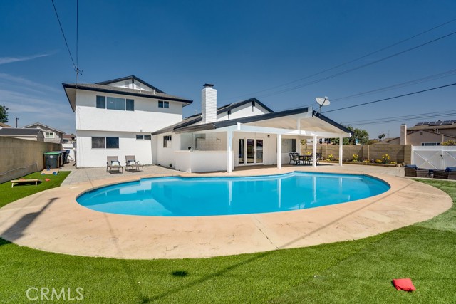 Backyard & pool