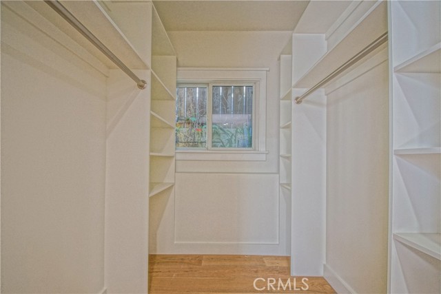 Spacious Walk-In Closet