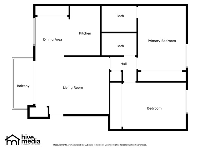 Floor plan without dimensions