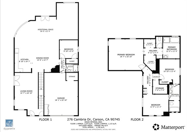Detail Gallery Image 2 of 48 For 276 Cambria, Carson,  CA 90745 - 4 Beds | 3 Baths