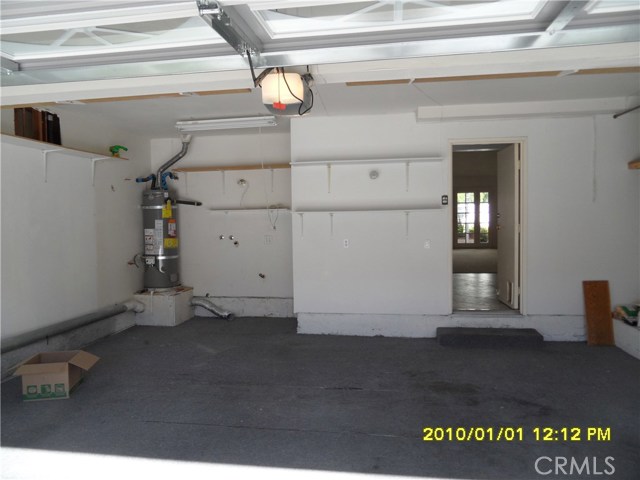 Washer and Dryer Hook Up in Garage