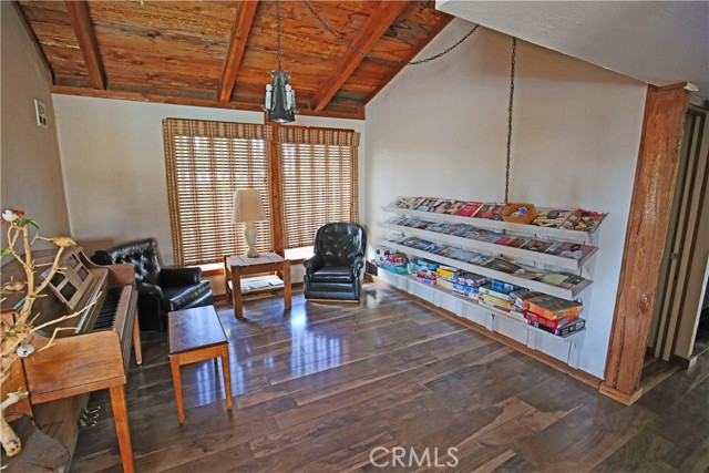 Reading room at Villa Margarita park