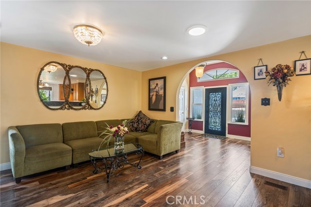 Comfortable Living Area off Kitchen.