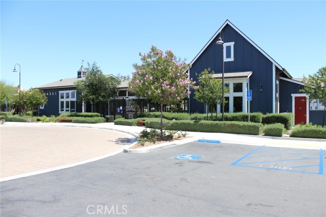 Circular Driveway In Front of the Club House