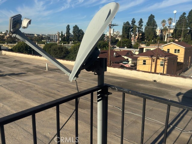 exit of the rooftop