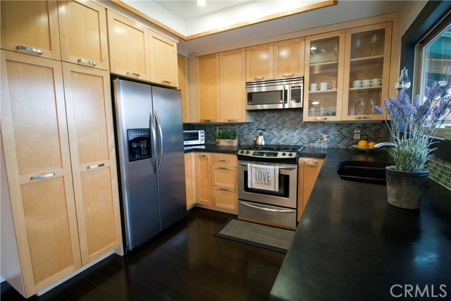 Remodeled kitchen